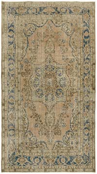El Dokuma Vintage Halı - 155 cm x 280 cm