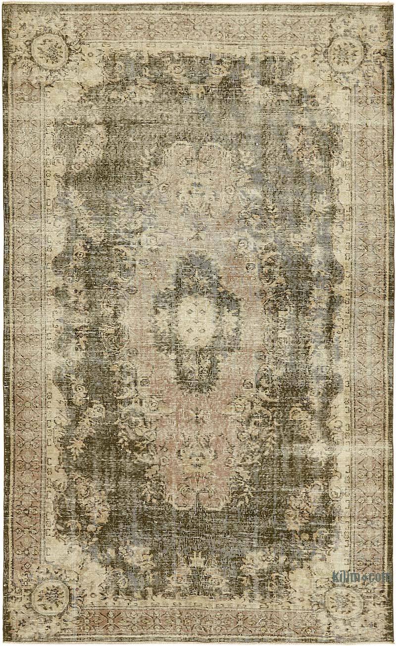 Vintage Turkish Hand-Knotted Rug - 5' 4" x 8' 8" (64" x 104") - K0078763