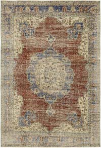 El Dokuma Vintage Halı - 210 cm x 302 cm