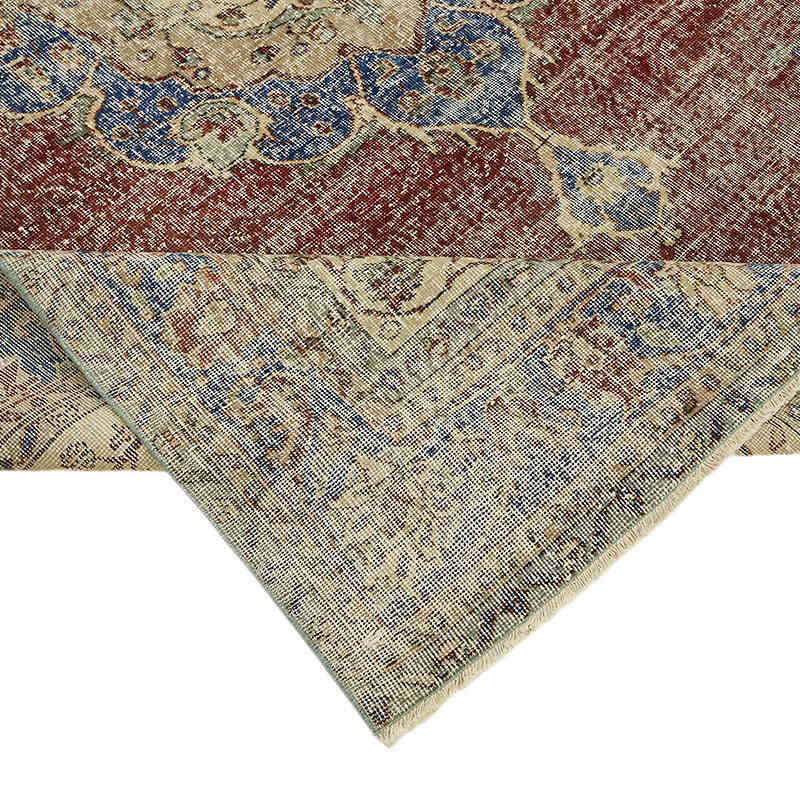 Alfombra Vintage Turca Anudada a Mano - 210 cm x 302 cm - K0078765