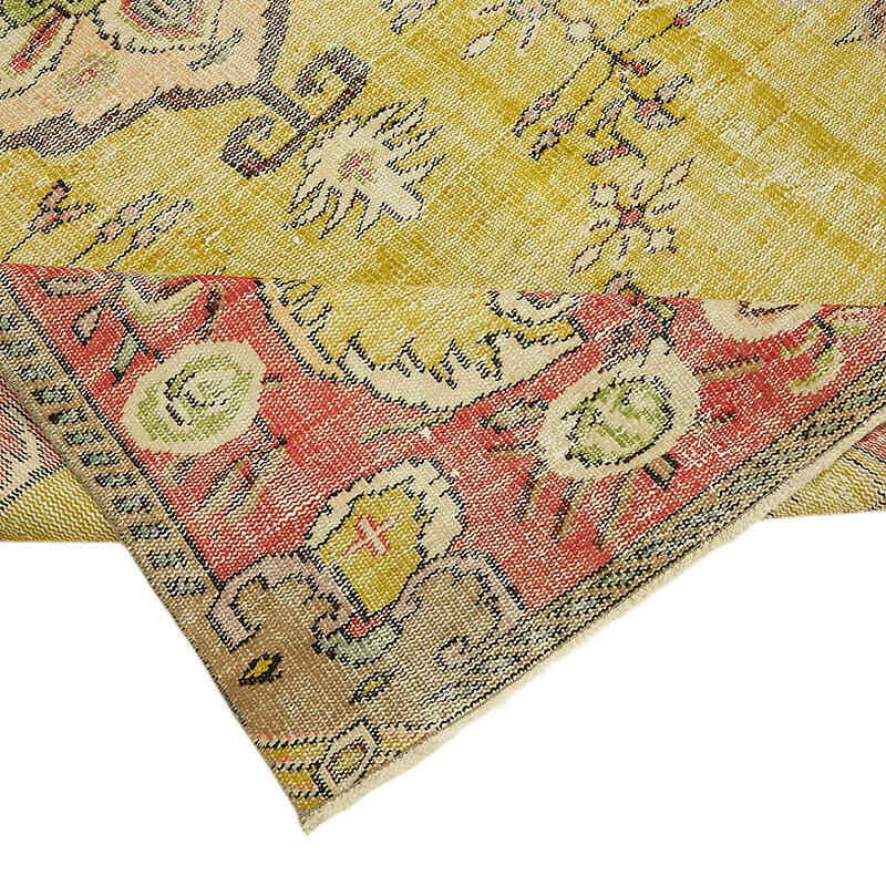 Alfombra Vintage Turca Anudada a Mano - 166 cm x 266 cm - K0078766