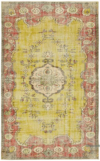 El Dokuma Vintage Halı - 166 cm x 266 cm