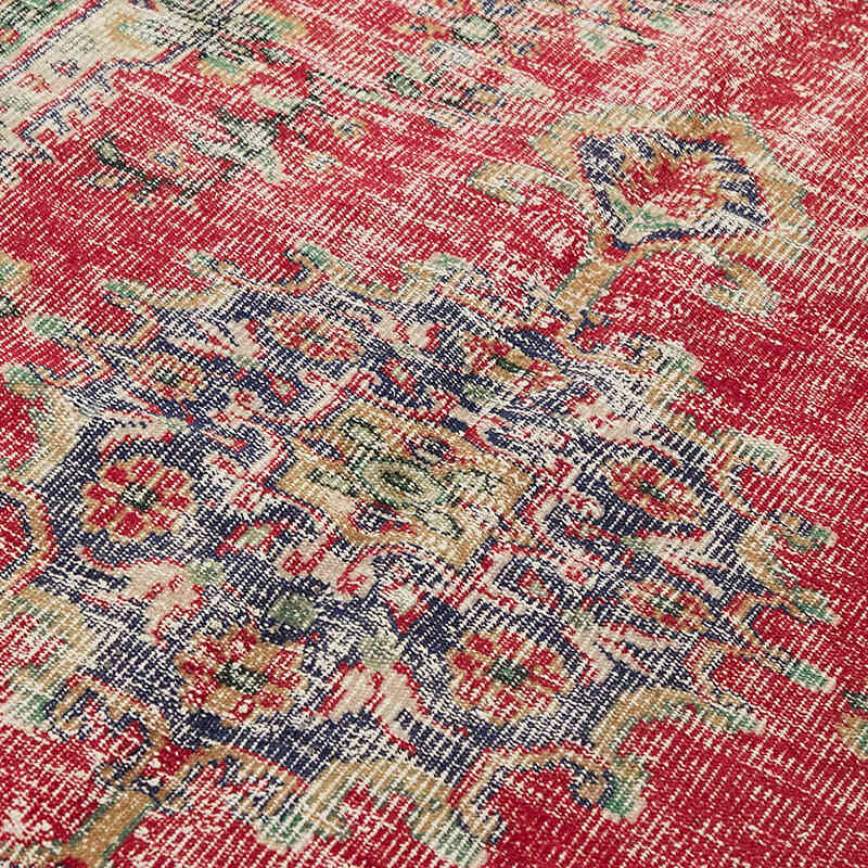El Dokuma Vintage Halı - 162 cm x 272 cm - K0078771