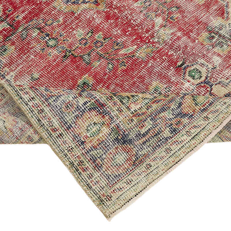 El Dokuma Vintage Halı - 162 cm x 272 cm - K0078771
