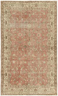 El Dokuma Vintage Halı - 151 cm x 255 cm