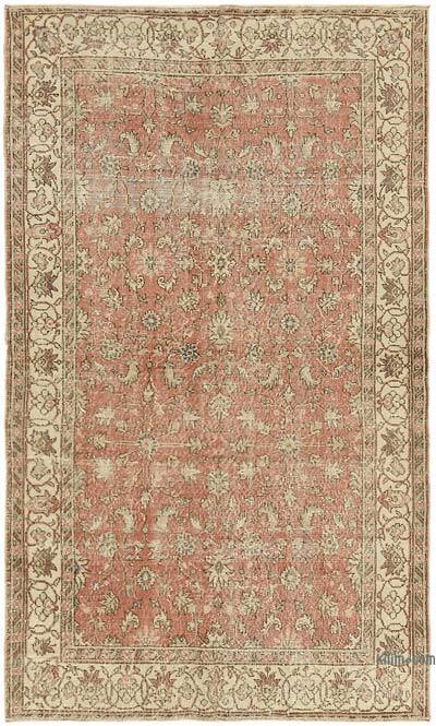 El Dokuma Vintage Halı - 151 cm x 255 cm