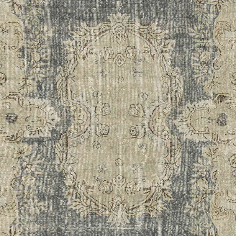 Vintage Turkish Hand-Knotted Rug - 6' 10" x 10' 4" (82" x 124") - K0078777
