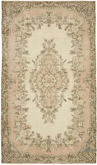 Vintage Turkish Hand-Knotted Rug - 5' 11" x 10' 2" (71" x 122")