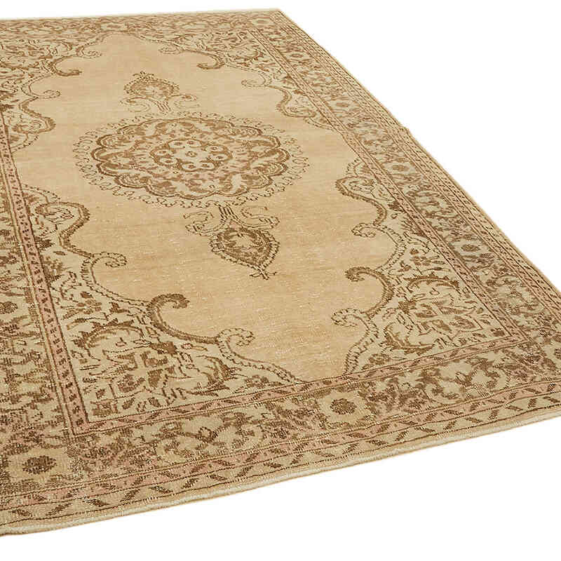 El Dokuma Vintage Halı - 193 cm x 292 cm - K0078780