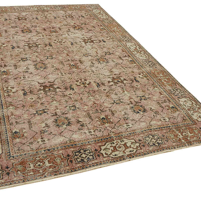 El Dokuma Vintage Halı - 200 cm x 306 cm - K0078782