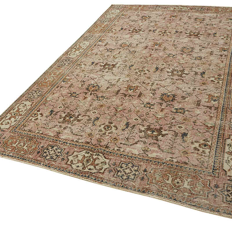 El Dokuma Vintage Halı - 200 cm x 306 cm - K0078782