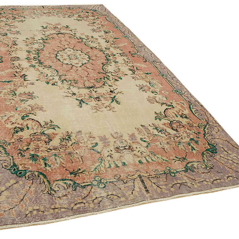 El Dokuma Vintage Halı - 180 cm x 333 cm - K0078784