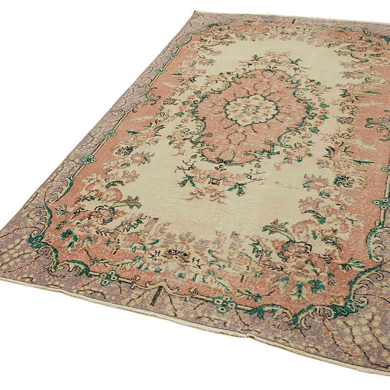 El Dokuma Vintage Halı - 180 cm x 333 cm - K0078784