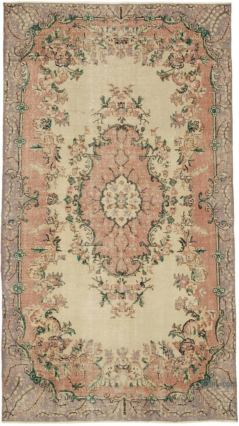 El Dokuma Vintage Halı - 180 cm x 333 cm - K0078784