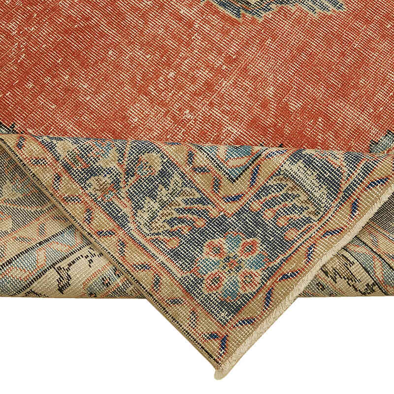 Vintage Turkish Hand-Knotted Rug - 6' 5" x 9' 10" (77" x 118") - K0078785