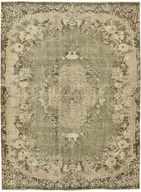 Vintage Turkish Hand-Knotted Rug - 6' 11" x 9' 5" (83" x 113")