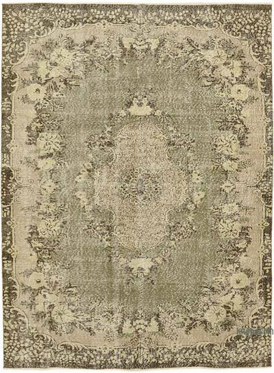 Alfombra Vintage Turca Anudada a Mano - 212 cm x 286 cm