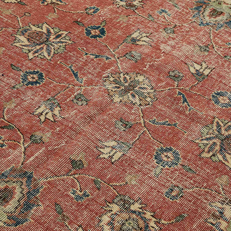 Alfombra Vintage Turca Anudada a Mano - 191 cm x 308 cm - K0078787