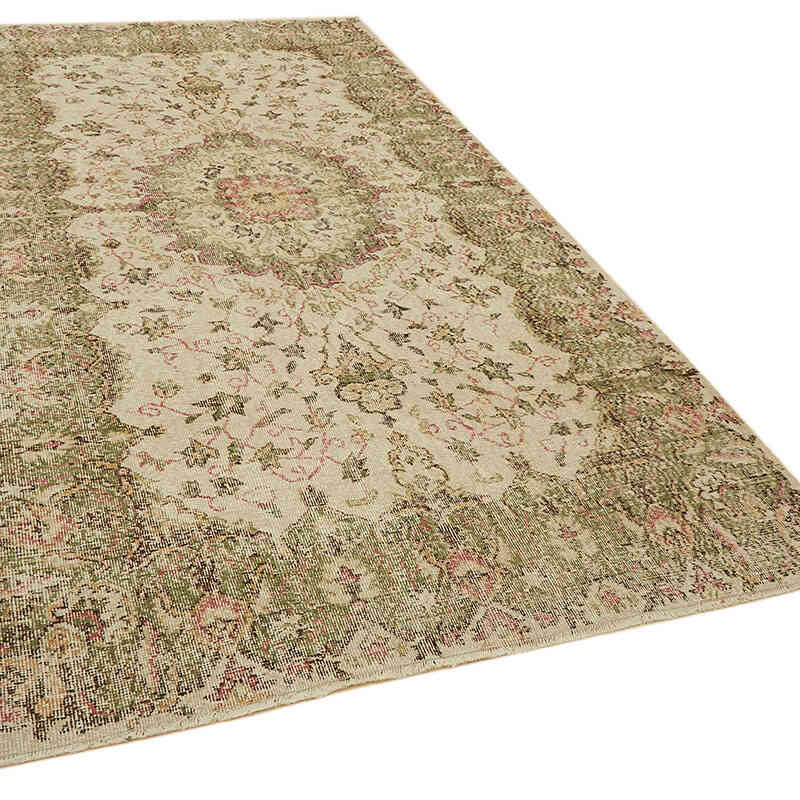 Alfombra Vintage Turca Anudada a Mano - 180 cm x 313 cm - K0078791