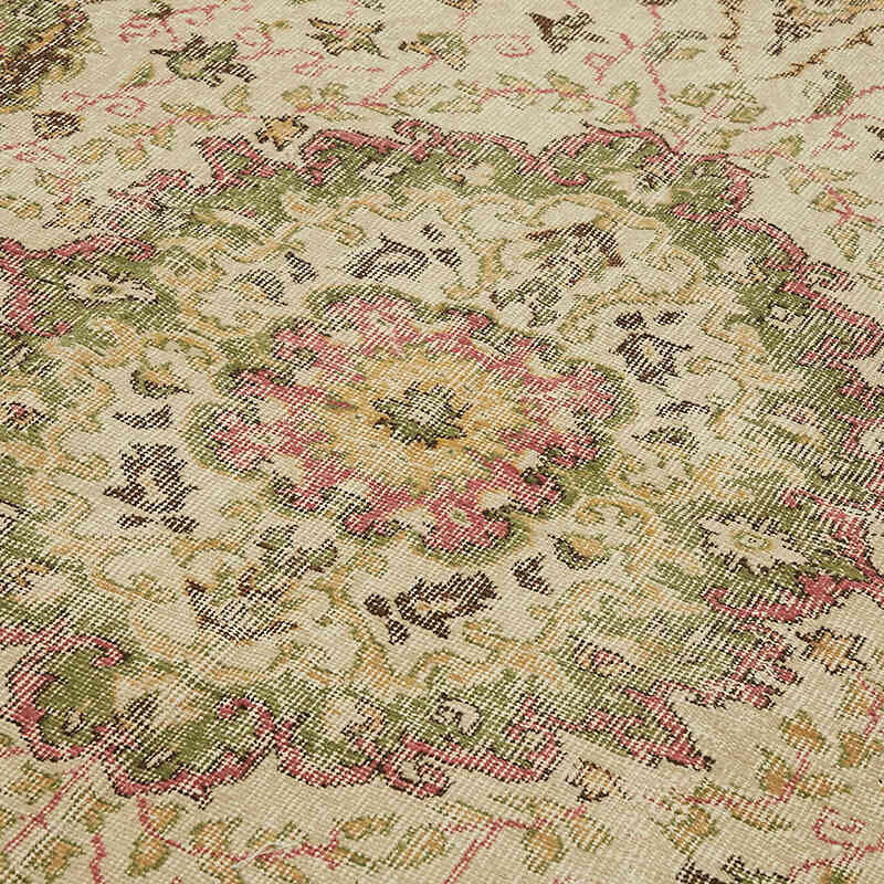 Alfombra Vintage Turca Anudada a Mano - 180 cm x 313 cm - K0078791