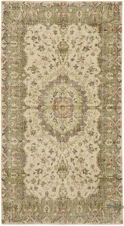 Alfombra Vintage Turca Anudada a Mano - 180 cm x 313 cm