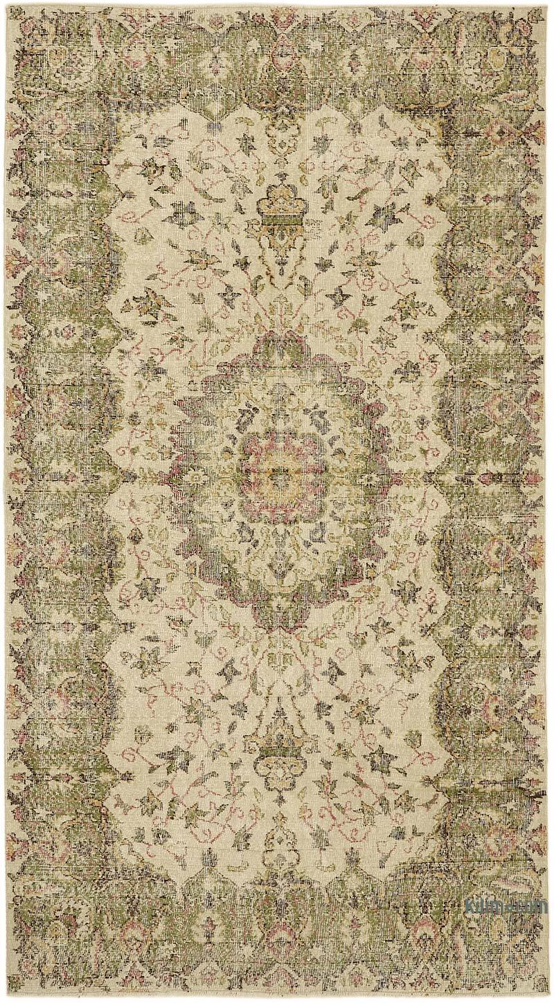 Alfombra Vintage Turca Anudada a Mano - 180 cm x 313 cm - K0078791