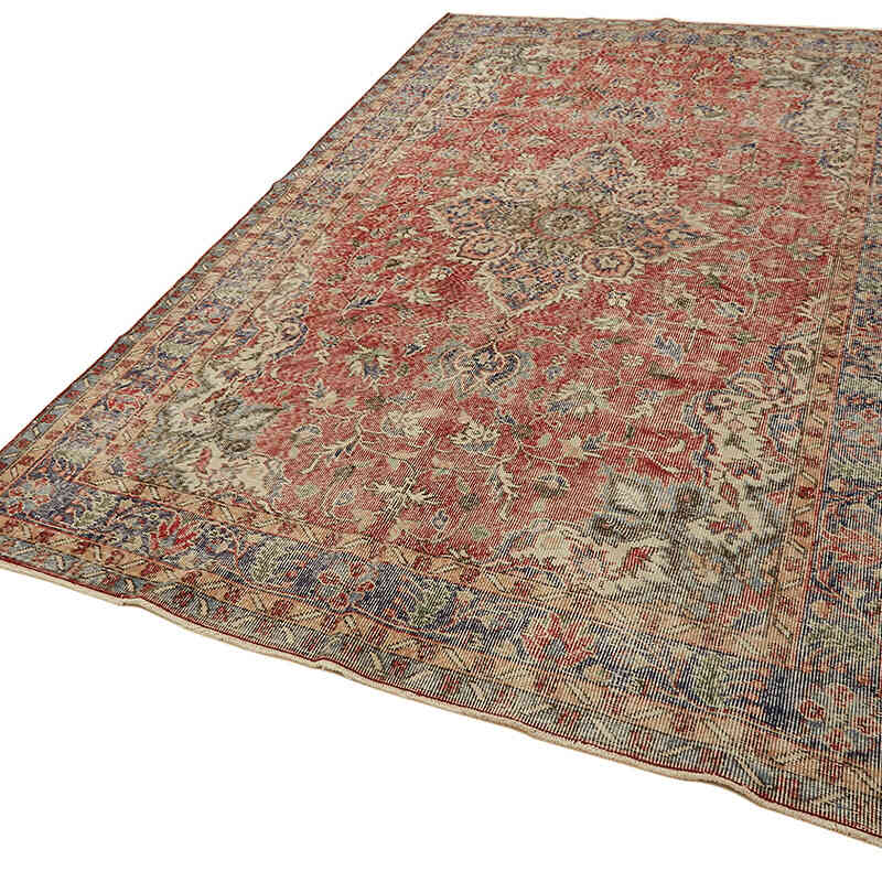 Alfombra Vintage Turca Anudada a Mano - 190 cm x 308 cm - K0078794