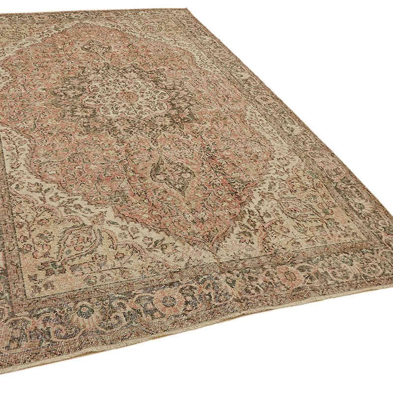 Vintage Turkish Hand-Knotted Rug - 6' 7" x 10' 5" (79" x 125") - K0078797