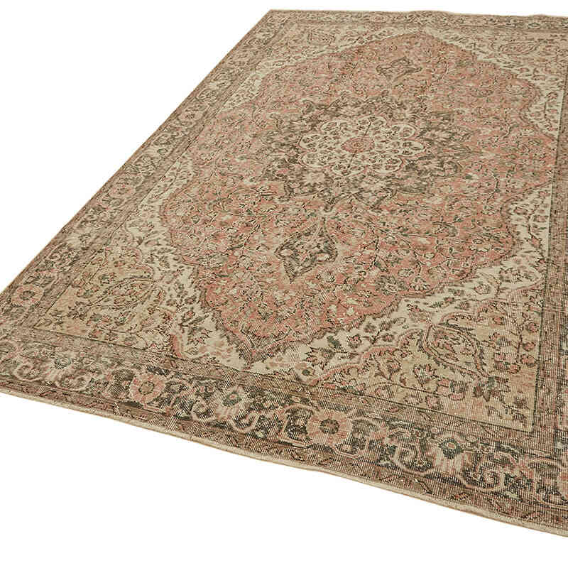 Vintage Turkish Hand-Knotted Rug - 6' 7" x 10' 5" (79" x 125") - K0078797