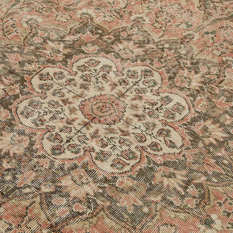 Vintage Turkish Hand-Knotted Rug - 6' 7" x 10' 5" (79" x 125") - K0078797