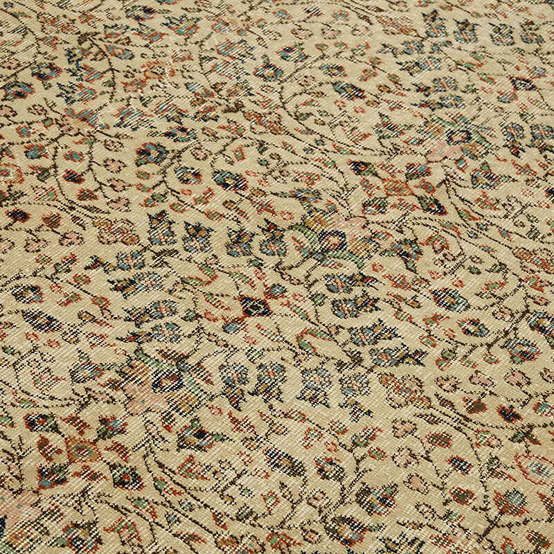 El Dokuma Vintage Halı - 208 cm x 296 cm - K0078798