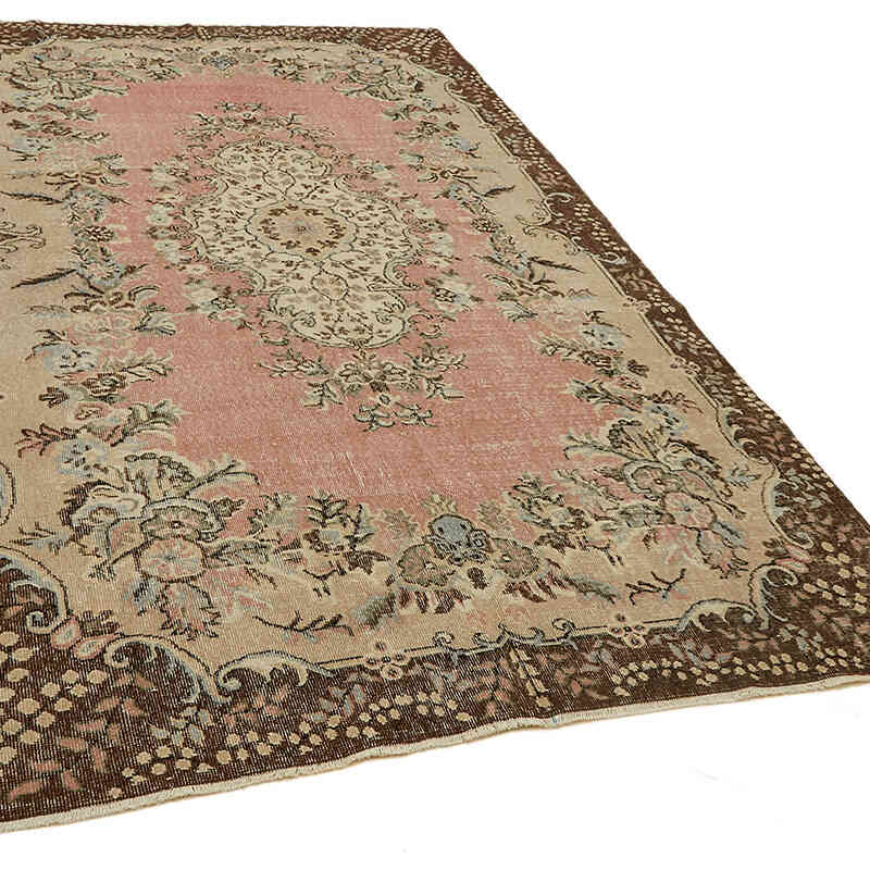 Vintage Turkish Hand-Knotted Rug - 6' 6" x 10' 5" (78" x 125") - K0078800