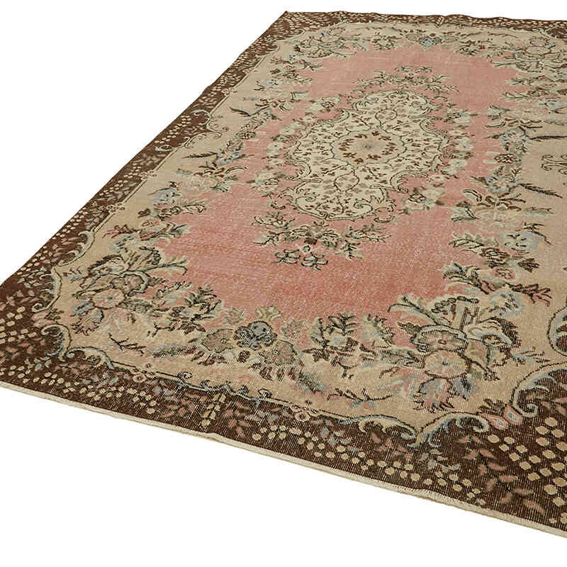 Vintage Turkish Hand-Knotted Rug - 6' 6" x 10' 5" (78" x 125") - K0078800