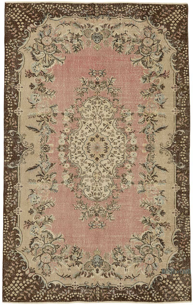 Vintage Turkish Hand-Knotted Rug - 6' 6" x 10' 5" (78" x 125") - K0078800