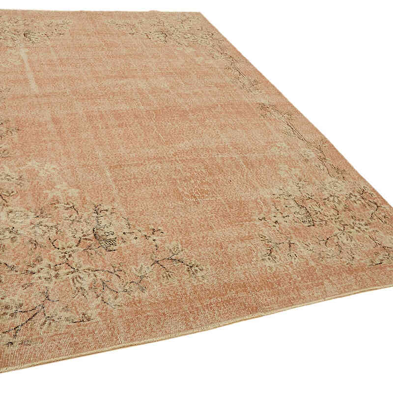 Alfombra Vintage Turca Anudada a Mano - 203 cm x 293 cm - K0078802