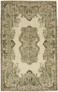 El Dokuma Vintage Halı - 195 cm x 307 cm