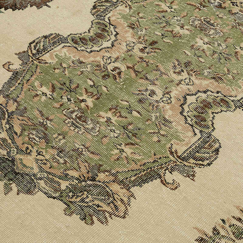Alfombra Vintage Turca Anudada a Mano - 195 cm x 307 cm - K0078804