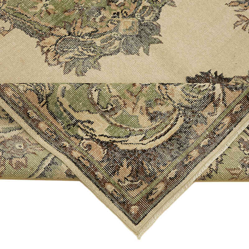 Alfombra Vintage Turca Anudada a Mano - 195 cm x 307 cm - K0078804