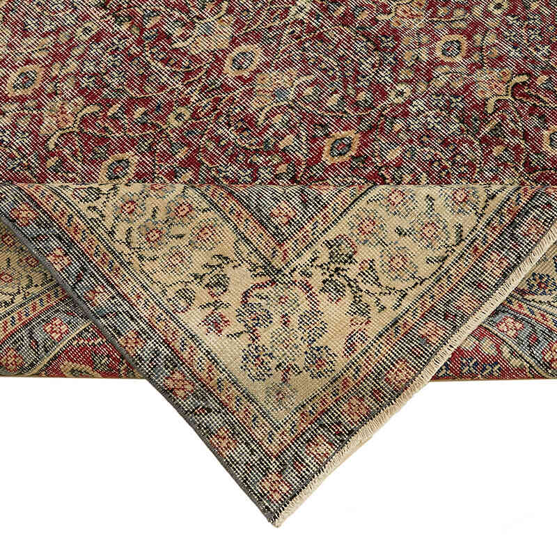 Vintage Turkish Hand-Knotted Rug - 6' 8" x 10'  (80" x 120") - K0078807