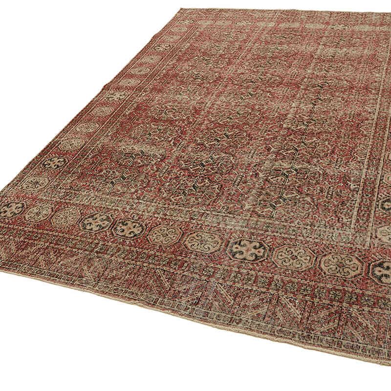 El Dokuma Vintage Halı - 210 cm x 305 cm - K0078809