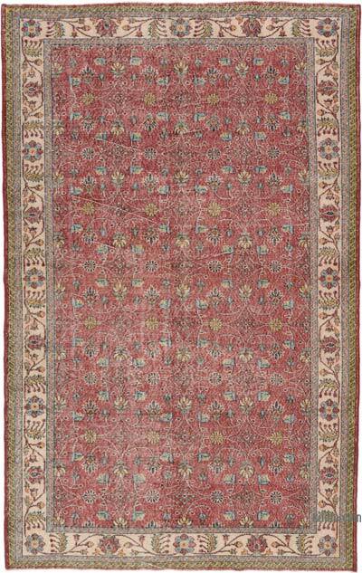 Alfombra Vintage Turca Anudada a Mano - 197 cm x 311 cm