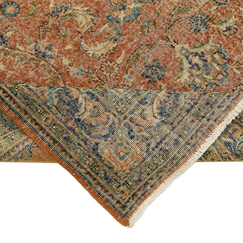 Vintage Turkish Hand-Knotted Rug - 6' 8" x 9' 3" (80" x 111") - K0078814