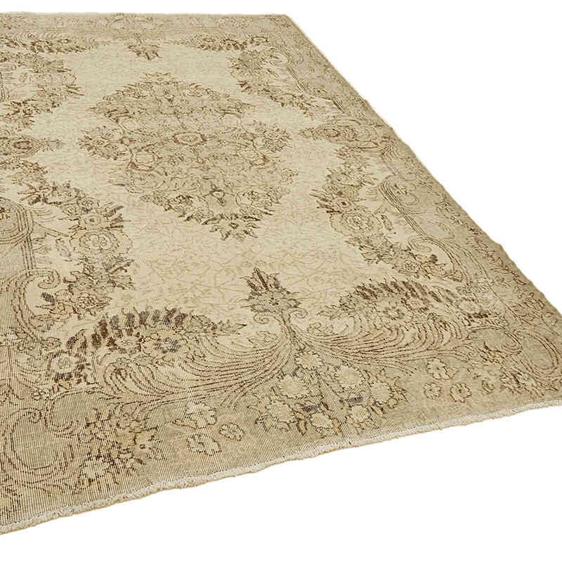 El Dokuma Vintage Halı - 206 cm x 305 cm - K0078815
