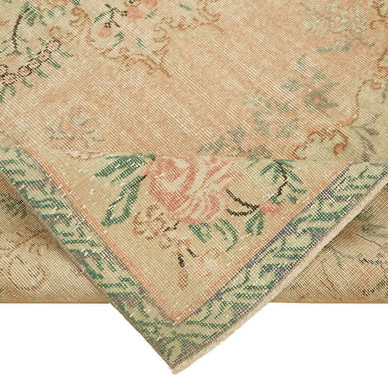 Alfombra Vintage Turca Anudada a Mano - 193 cm x 305 cm - K0078816