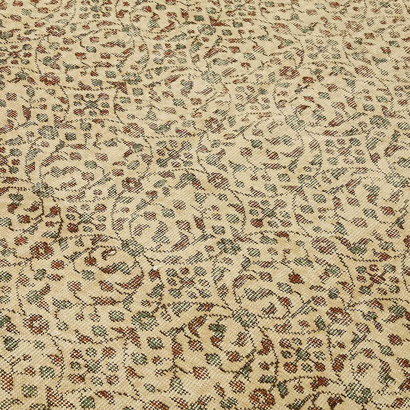 Vintage Turkish Hand-Knotted Rug - 6' 11" x 9' 11" (83" x 119") - K0078818