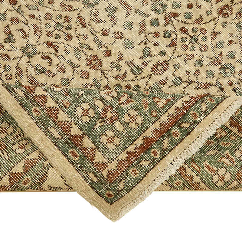 Vintage Turkish Hand-Knotted Rug - 6' 11" x 9' 11" (83" x 119") - K0078818
