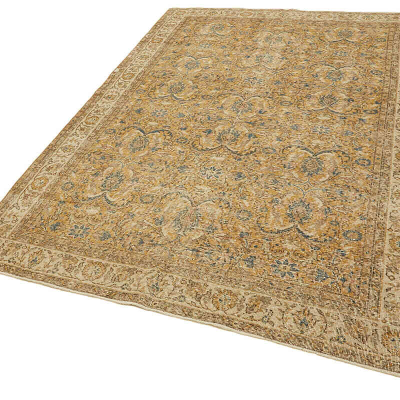 Vintage Turkish Hand-Knotted Rug - 6' 6" x 9' 3" (78" x 111") - K0078820