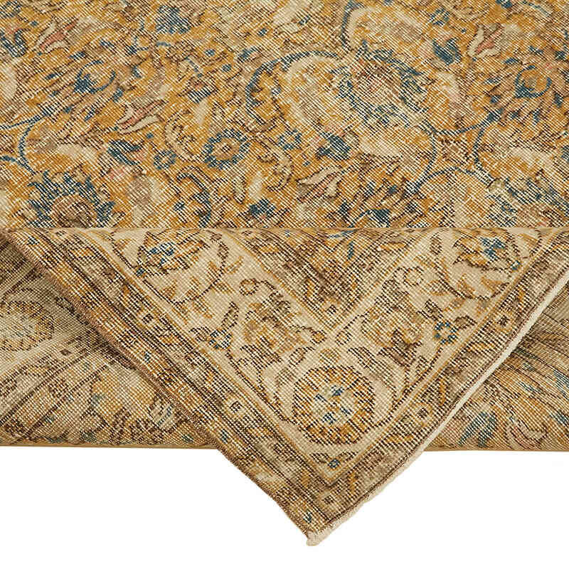 Vintage Turkish Hand-Knotted Rug - 6' 6" x 9' 3" (78" x 111") - K0078820