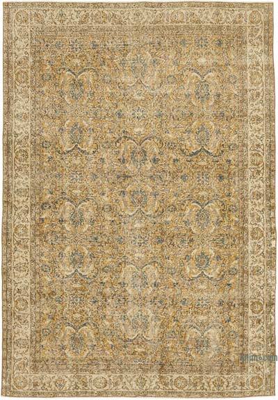 Alfombra Vintage Turca Anudada a Mano - 197 cm x 282 cm