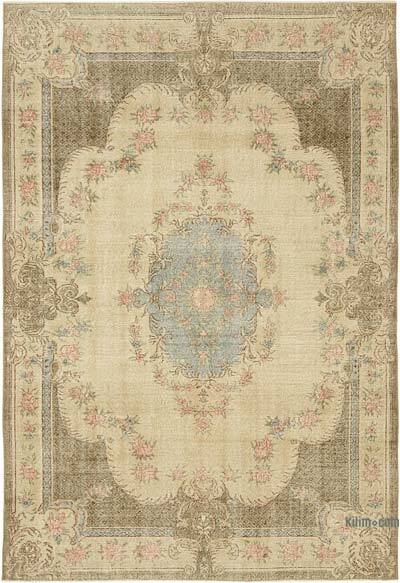 Alfombra Vintage Turca Anudada a Mano - 208 cm x 304 cm